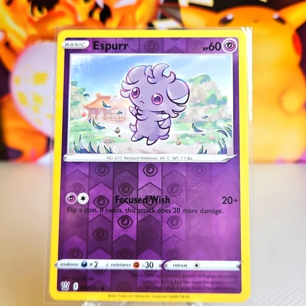 Espurr 060/163 Pokémon TCG Reverse Holo Rare